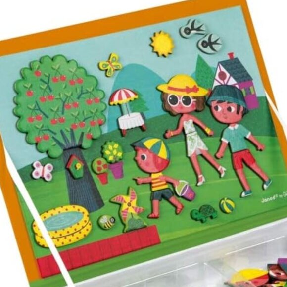 New Sealed Janod Magneti’Book 4 Seasons • 3 to 8 Years - Picture 5 of 16